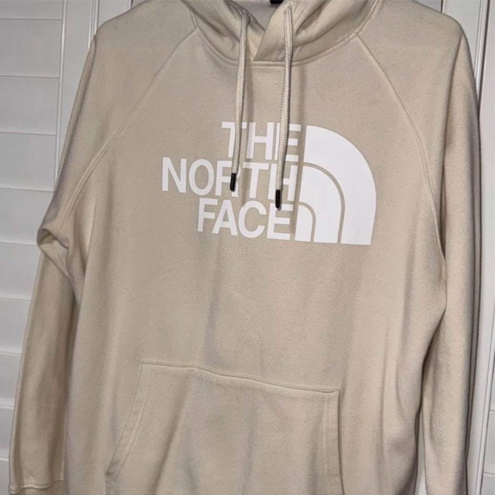 The North Face Men's Beige Hoodie